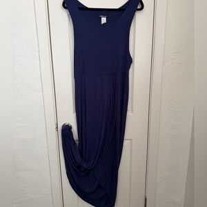 Heimish USA Navy Blue Sleeveless Maxi Dress